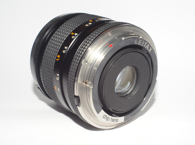 Adapted lens