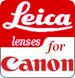 Leica for Canon, no adapter