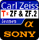 Zeiss ZF on Sony