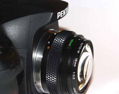 Zuiko on Pentax, no adapter