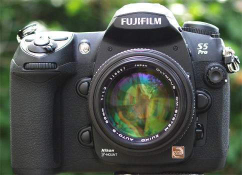 Olympus Zuiko OM on Fujifilm F mount , no adapter